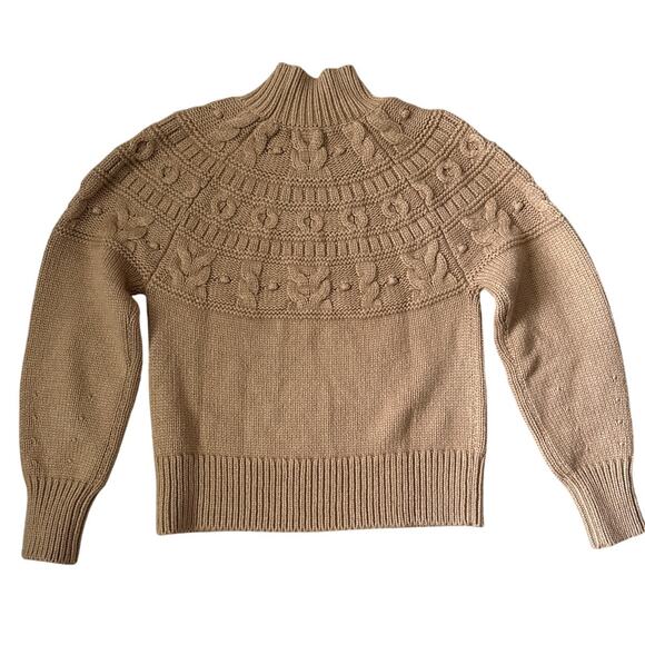 Banana Republic Preppy Couronne Sweater Beige Size Small - Picture 7 of 10